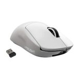 Logitech G PRO X SUPERLIGHT Souris Gaming sans Fil, Capteur Gaming HERO 25K, 25 600 PPP, Ultra-Léger avec 63g, 5 Boutons Programmables, Batterie Longue Durée, PC/Mac - Blanche, 1 unité (lot de 1)