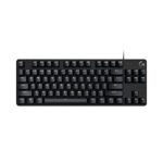 Logitech G413 TKL SE Clavier Gamer Mécanique - Rétroéclairé avec Switches Mécaniques Tactiles, Anti-Ghosting, Compatible avec Windows, macOS, Français AZERTY - Noir