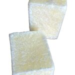Lot de 2 carrés de musc solides - 25g chacun - 6 parfums disponibles - Pratique et économique (Musc Blanc)