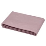 Lovely Casa - Drap Plat -Taille 180x290 cm - 100% Coton certifié Oeko-Tex - Couleur Vieux Rose - Modèle Eden - Linge de Lit pour Maison - Doux et Confortable