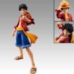 Luffy Action Figure - 17CM Monkey D. Luffy Changeable Face Mobile Figure Model PVC Statue, Anime Action Figure Ornements Collectibles(Luffy)