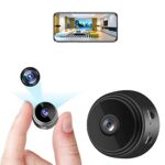 LySuyeo Camera Espion,1080P HD Mini Caméra Surveillance Interieur sans Fil Enregistrementavec WiFi Detecteur Mouvement Spy Cam Vision Nocturne Micro Camera Noir 1 Unité (Lot 1)