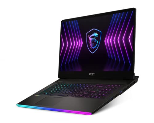 MSI Raider GE77HX 12UHS-217FR : Intel Core i7 12800HX - 32GB DDR5 - SSD 1TB Nvme PCIExpress - Nvidia RTX3080Ti 16GB - 17.3' Full HD 360Hz - Windows 11 Professionnel - Clavier Azerty retroeclairé RGB – Image 2