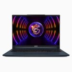 MSI Stealth 16Studio A13VG-005FR : Intel Core i7 13700H - 32GB DDR5 - SSD 1TB - Nvidia RTX4070 8GB - 16' QHD 240Hz - Windows 11 Professionnel - Clavier Azerty retroeclairé RGB