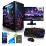 Megaport Super Méga Pack Striker - PC Gamer Complet AMD Ryzen 7 5700X 8X 4.60GHz • Ecran LED 24