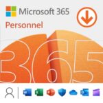 Microsoft 365 Personnel | Office 365 apps | 1 personne | 1 an ​| PC/MAC, tablette et smartphone | Téléchargement