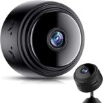 Mini Camera Espion WiFi IP Cachee sans Fil Full HD 1080P Enregistreur, Micro Nanny Cam de Surveillance avec Vision Nocturne Infrarouge et Detection de Mouvement, Interieur/Exterieur