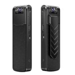 Mini caméra HD 1080P Mini cam à lentille rotative à 180 degrés Caméra de Surveillance Portable Petite caméra vidéo de sécurité avec détection de Mouvement Vision Nocturne