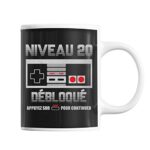 Mug Anniversaire 20 ans Gamer