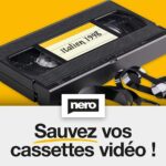 NERO Récupérer une cassette vidéo - très simple, sans connaissances préalables | S-VHS | Hi8 | Super 8 | DVD vers PC | Programme de montage vidéo | Logiciel d'édition vidéo Windows 11 / 10 / 8 / 7