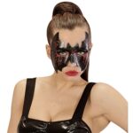 NET TOYSNET TOYS Masque Chauve-Souris Cagoule Halloween Demi-Masque Femme Loup Vampire Mascarade de Diable Effrayant Accessoire déguisement Chauve-Souris