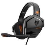 NUBWO Casque Gaming PS4 Xbox One Ecouteur de Jeux Stéréo avec Réduction de Bruit et Contrôle en Fil pour PS4/Xbox One/PC