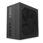 NZXT C850 ‎- PA-8G1BB-EU-Bloc d’alimentation ATX 850 watts pour PC gaming-Certifié 80+ Gold-Entièrement modulaire-Ventilateur FDB silencieux 135 mm- Garantie 10 ans – Noir