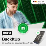 Nero Backup - Logiciel de sauvegarde de données sur clé USB - sauvegarde de données, récupération de données, cloud, restauration, sauvegardes entièrement automatiques, Windows 11, 10, 8, 7