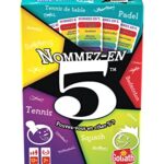 Nommez-En-5 - Jeu de société - A Partir de 12 Ans - A Jouer En Famille Ou Entre Amis - A Vous De Trouver 5 Réponses Seul Ou En Equipe - A Partir de 2 Joueurs