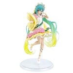 OBLRXM Hatsune Miku Figurine, 1 PCS Figurine de Hatsune Miku Model Collection Figures Character Statue Collection modèle Jouet Bureau décoration Hatsune Miku Figure - 19.5 cm