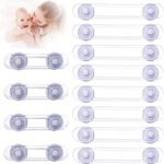 OPPLESINOPPLESIN Bébé Sécurité Enfant Postuler à Armoires, Tiroirs, Fours, Réfrigérateurs, Avec Adhésif, Facile à Installer(12 Pièces)