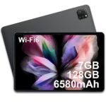 OSCAL 10.1 Pouces Tablettes 7Go RAM+128Go ROM/TF 1To, PAD70(2023) Android Tablette Tactile avec 5G/2.4G WiFi-6 Quad-Core, Batterie 6580mAh, Caméra 13MP, Deux Haut-Parleurs, 2 en 1 Tablette, BT5.0 OTG