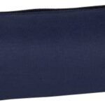 OXFORD Trousse ronde couleurs 1 Compartiment Capacité Dimensions 22x7x7cm Fermeture éclair Polyester Bleu