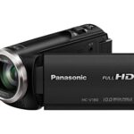 Panasonic HC-V180 Camescopes Classique 1080 pixels Zoom Optique 50 x 2.51 Mpix- Version étrangère