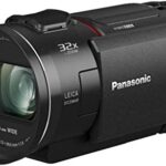 Panasonic HC-VX1EG-K Caméscope Compact Ultra HD 4K, Grand Angle 25 mm, Zoom Optique 24x, 4K Cropping, Wi-FI, Noir