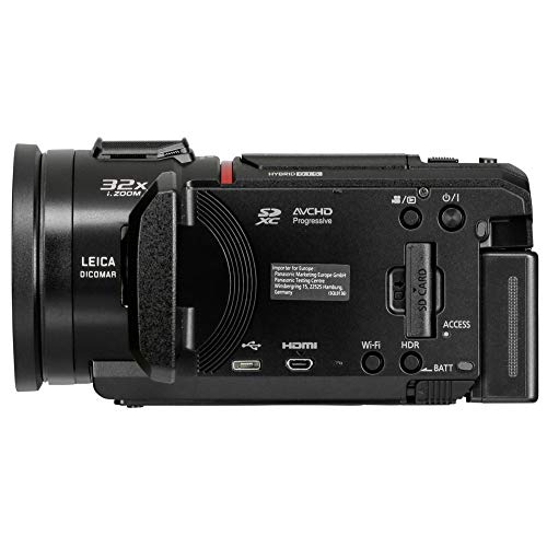 Panasonic HC-VX11EG-K Caméscope 4K (Leica Dicomar Optique 24x Opt. Zoom vidéo 4K et Full HD, stabilisateur d'image Optique – Image 4