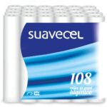 Papier Toilette Super Doux Double Épaisseur - 108 Rouleaux