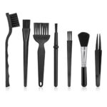 Pinceau Antistatique Brosse de Nettoyage Ordinateur Pinceaux de Dépoussiérage Kit de Brosses pour Clavier Ordinateur 7 Pièces