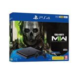 PlayStation PS4 500G F + Call of Duty MW2, noire