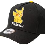 PokemonPikachu | Casquette de baseball | Noir - Taille unique, Schwarz, taille unique