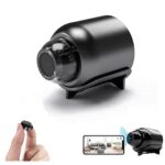 RRUNN Mini Caméra Browsluv, Mini Caméra sans Fil WiFi Browsluv, Mini Caméra De Sécurité WiFi, Caméscope à Distance HD 1080p avec Vision Nocturne, pour Voiture, Bureau à Domicile (1PCS)