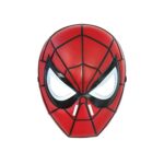 RUBIE'SRUBIES - SPIDER-MAN officiel - Masque Rigide pour Enfants Spider-man - Taille Unique - Masque en PVC rouge et noir avec Attache élastique - Pour Halloween, Carnaval, Noël