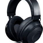 Razer Kraken - Casque Gaming Filaire Multiplateforme (Haut-parleurs de 50 mm, Microphone Rétractable Unidirectionnel, Câble de 3.5mm avec Commandes) Noir
