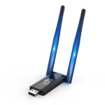 Répéteur WiFi USB, mini amplificateur WiFi, adaptateur WiFi 300 Mbps, amplificateur WiFi 2,4 GHz avec prise USB, adapté à la plupart des routeurs, taille compacte et facile à transporter