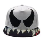 RopniikMarvel Ven Om Cap, Marvel Casquette Ven Om Baseball Classique Ven Om Baseball Caps Marvel Ven Om Cap Hommes Chapeau De Soleil Brodé à Taille Ajustable One Size - Blanc