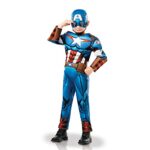 Rubies - AVENGERS officiel -Déguisement Luxe Captain America 3-4 ans