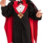 Rubies Costume Co Déguisement Draculin pour bébé avec nœud papillon, éléphant et cape original halloween, carnaval et anniversaire S8687-S S Multicolore