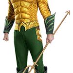 Rubie's Official DC Comics Aquaman The Movie, Mens Deluxe Super Hero Costume