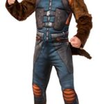Rubie's Official Marvel Avengers Endgame Rocket Raccoon Deluxe Costume, Adult Superhero Fancy Dress