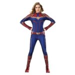 Rubie's Official Marvel, Captain Marvel Hero Suit Ladies Costume, Adult Superhero Fancy Dress