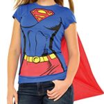 Rubies Officielle T-Shirt Supergirl pour Femme Ensemble, déguisement Adulte – Medium