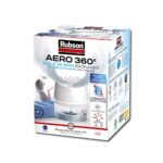 Rubson AERO 360° Absorbeur d'humidité Salle de bain (1 appareil + 1 recharge de 450 g) – Déshumidificateur anti-odeur – Absorbeur anti-humidité & condensation