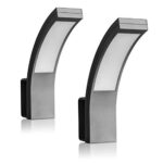 SEBSON® 2x LED Luminaire Exterieur Mural, Eclairage Exterieur Anthracite, 15W, 1100lm, 5800K, IP54 Applique Murale - 250x176x65mm