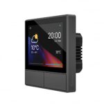 SONOFF NSPanel Interrupteur Mural WiFi (2 Gang), Interrupteur sans Fil, Thermostat sans Fil Domotique, ContrôLe App, ScèNe Intelligente, Compatible avec Alexa/Google Home