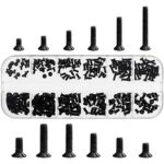 SPTwj Lot de 240 vis M2 M2.5 M3 - Noir - Universel - Pour ordinateur portable HP Gateway Samsung IBM Lenovo Dell Toshiba Acer avec boîte