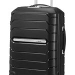 SamsoniteFlux - Spinner S Expandable Bagage à Main Extensible, 55 cm, 44 L, Noir (Black)