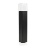 Smartwares Borne LED d'extérieur design Black Outdoor - 12 W -800 lm - Lumière blanc chaud - 50 cm de haut OOL-50017