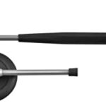 Spengler Marteau à Réflexes Babinski, 25cm, Acier Inoxydable (Noir)