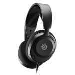 SteelSeries Arctis Nova 1 - Casque de jeu multi-système — Hi-Fi avec pilotes — Son Spatial à 360° — Coussinets d’Oreille à Mousse à Mémoire — Microphone antibruit — PC, PS5, PS4, Switch, Xbox - Noir