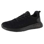 SusenstoneChaussure De Sport Homme Pas Cher Tendance Running Fitness Gym AthléTique Mesh Respirant Baskets Basse Ete Legere Mode Casual Sneakers